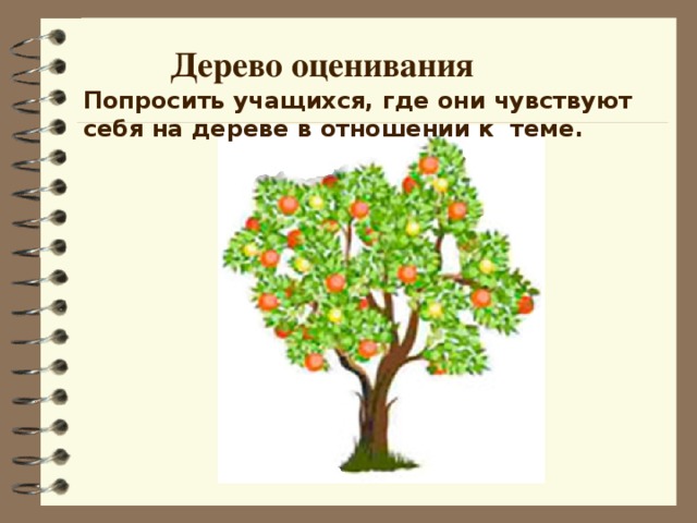 Дерево успеха картинки для самооценки учащихся на уроке