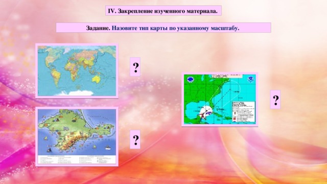 Какие бывают карты 4 класс окружающий. Классификация масштабов карт.