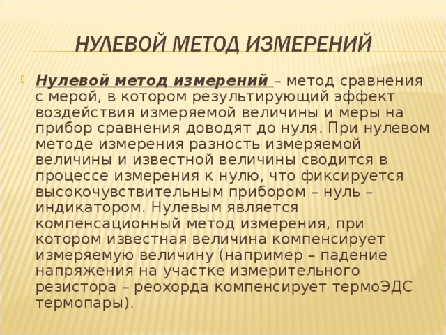 Метод 0