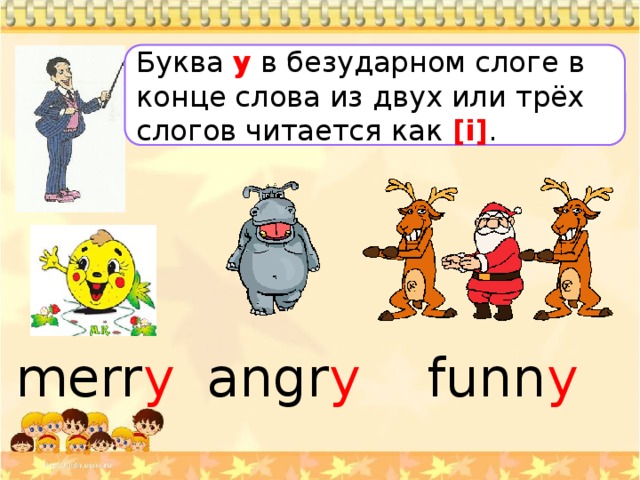 Наступило безударные слоги. Как читается y на конце слова. Y В открытом слоге. Как читается буква y в английском в конце слова в безударном положении.