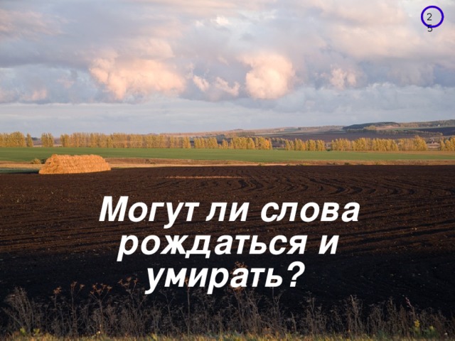 Слово родиться