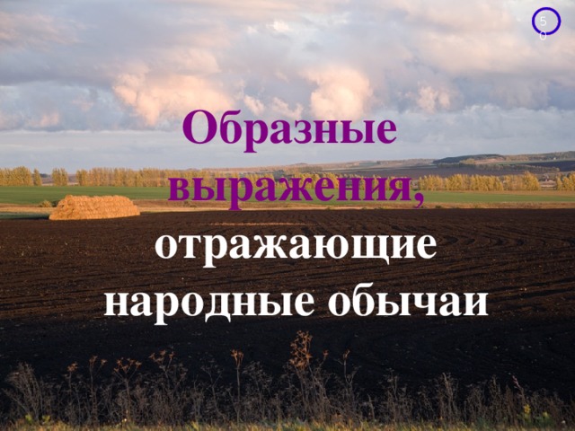  Образные выражения, отражающие народные обычаи 