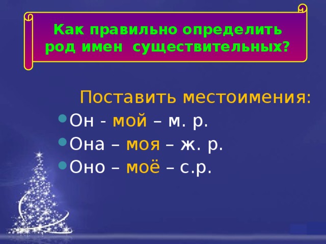 Род имени существительного торт