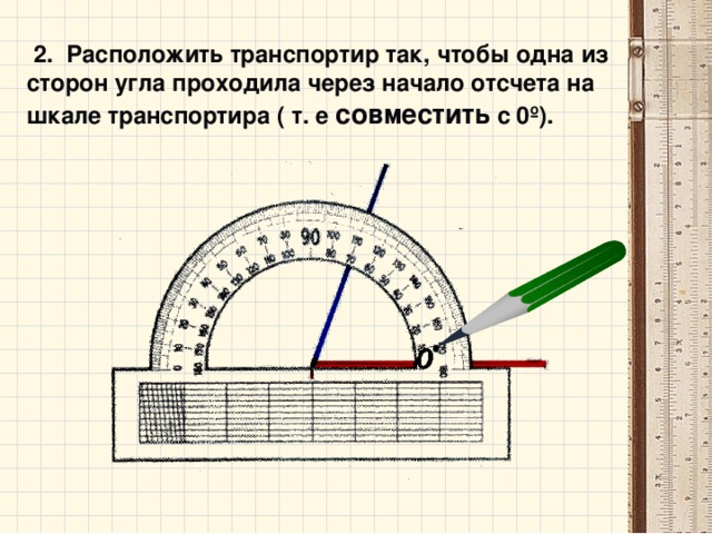 Транспортир 5 класс презентация виленкин