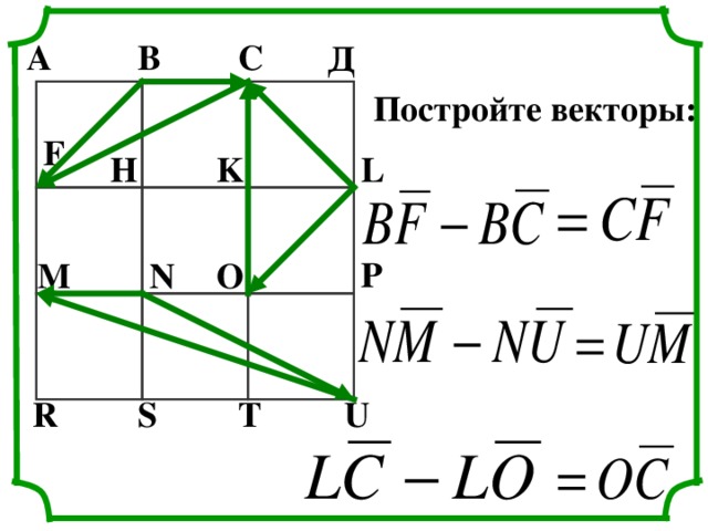 Тест по математике векторы