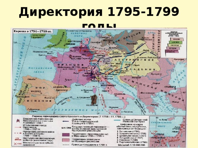 Директория 1795-1799 годы 