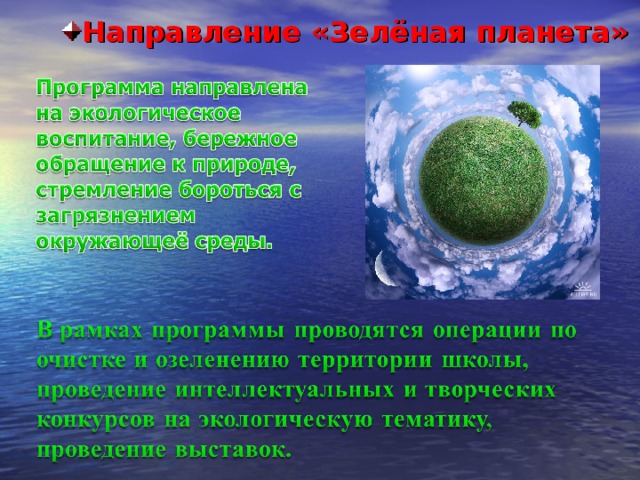 Направление «Зелёная планета» 