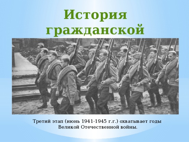 Гражданская оборона в годы великой отечественной войны презентация