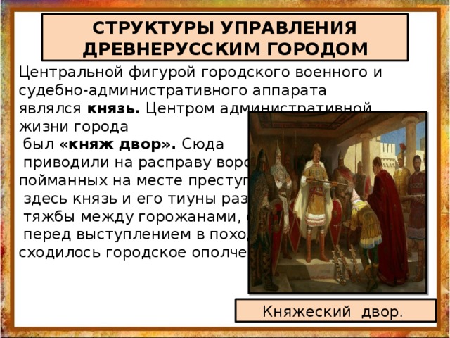 Управление древней. Управление городом в древней Руси. Управление древнерусским городом. Структура Старорусского города. Управляющие в древней Руси.