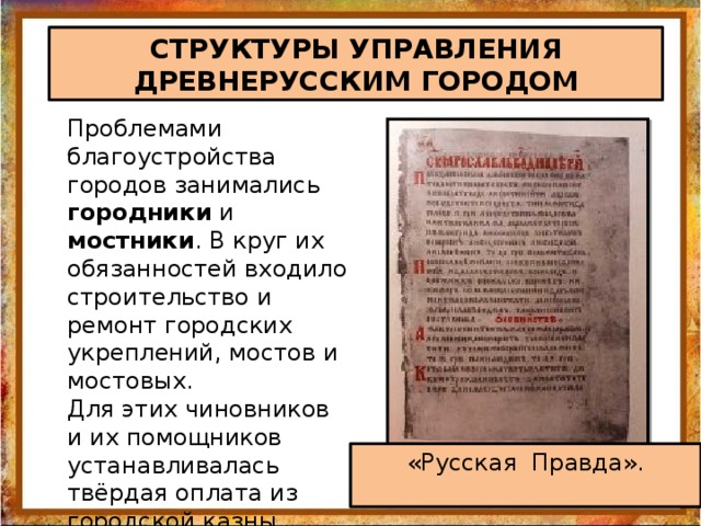 Проект по истории 6 класс на тему история городов древней руси