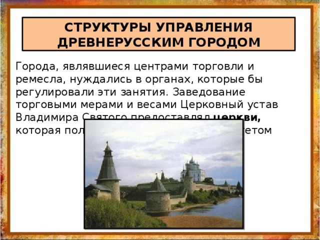 История городов древней руси проект по истории