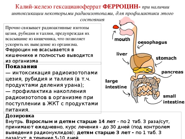 Калия железа