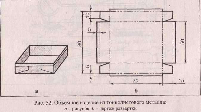 Спичечница своими руками из металла чертежи