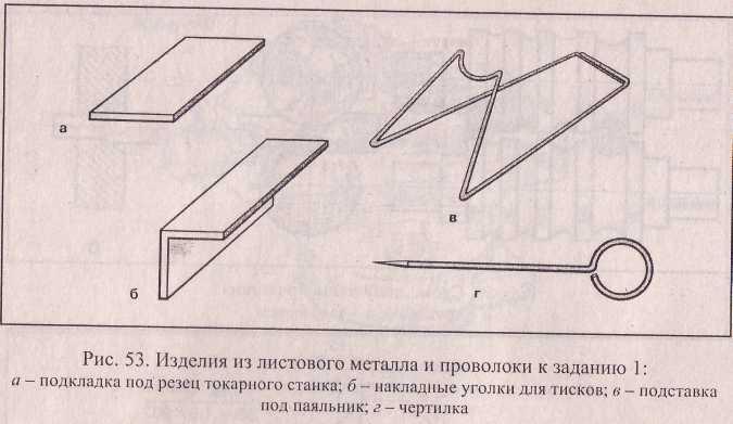 Технологическая карта изделия из проволоки