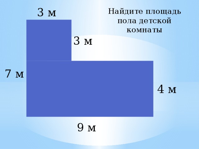 Как вычислить площадь пола в комнате