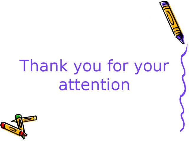 Thank you for your attention 