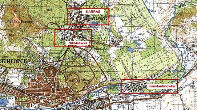 Карта иноземцево железноводск