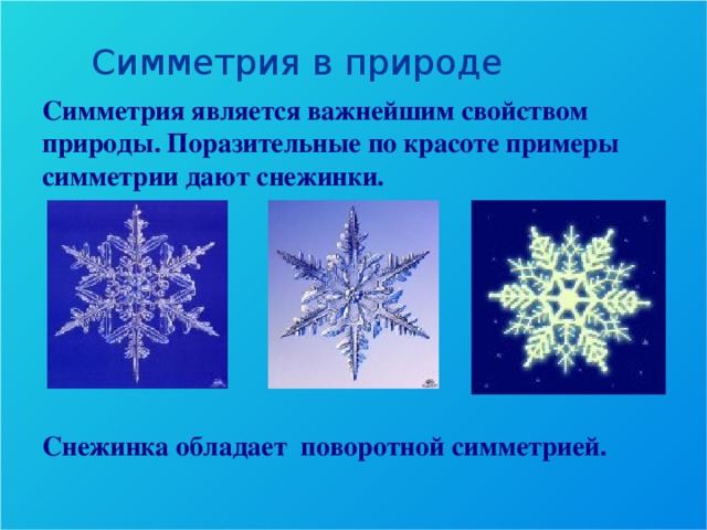 Симметрия в природе и на практике презентация