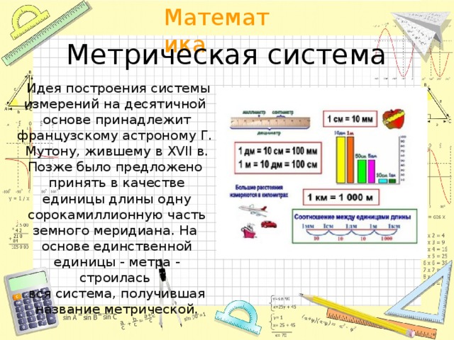 Десятичные дроби и метрическая система мер