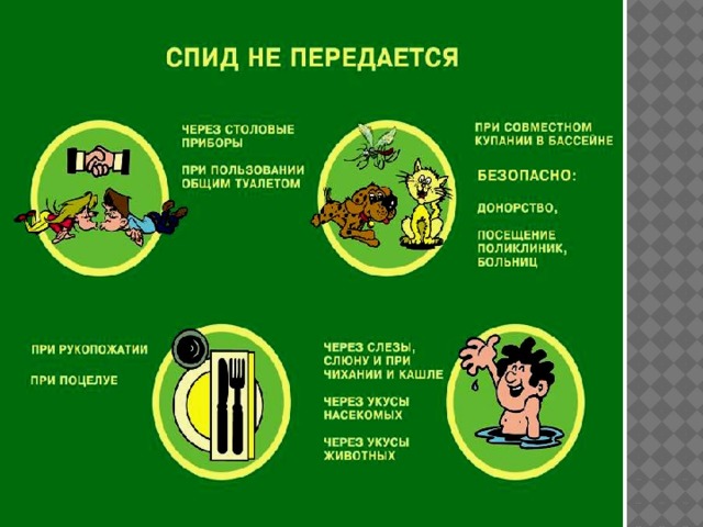 Вич передается через туалет