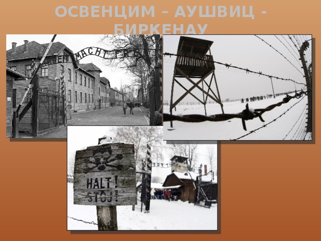 ОСВЕНЦИМ – АУШВИЦ - БИРКЕНАУ 
