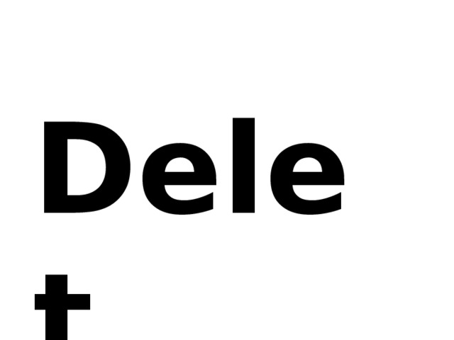 Delet 