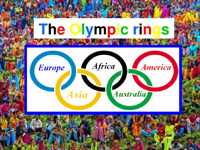 T h e O l y m p i c  r i n g s 