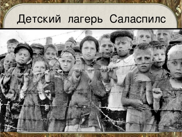 Детский лагерь Саласпилс 