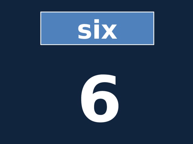 six 6 