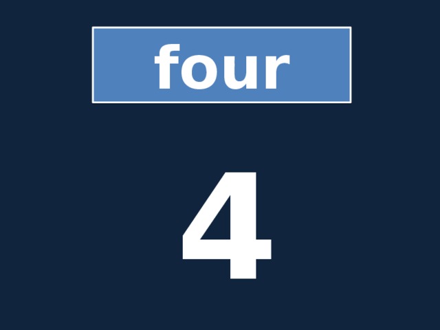 four 4 