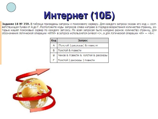 Интернет (10Б) 