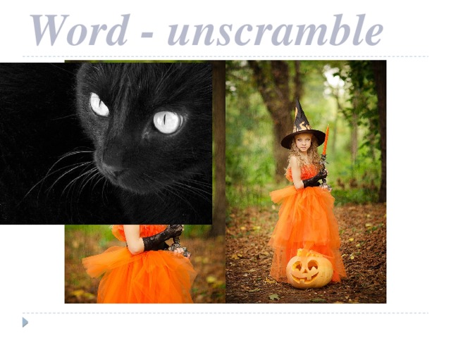 Word - unscramble 