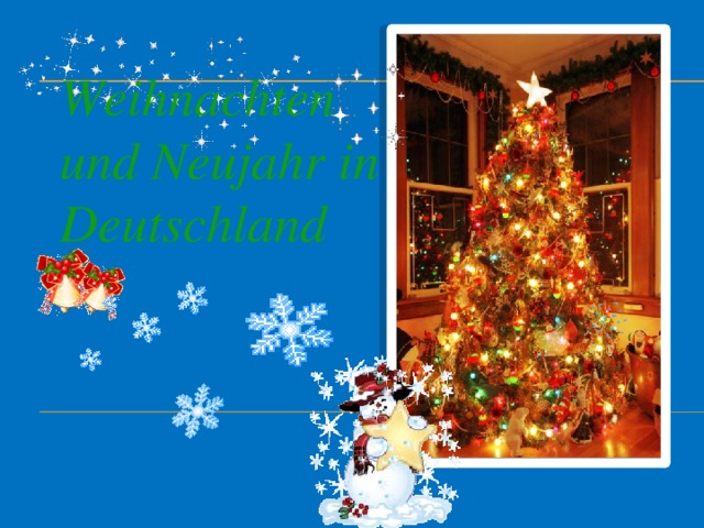 Weihnachten und Neujahr in Deutschland 