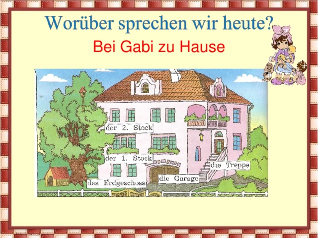 Bei Gabi zu Hause 