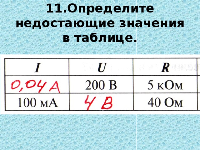 Определите пропущенные