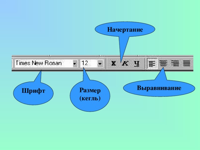 Итоговый проект шрифт размер интервал