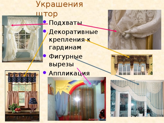 Украшения штор Подхваты Декоративные крепления к гардинам Фигурные вырезы Аппликация 