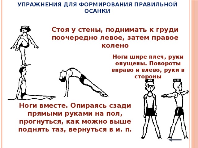 Значение правильной осанки в жизни человека проект