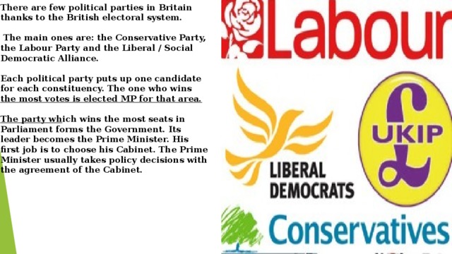 Political parties in great britain