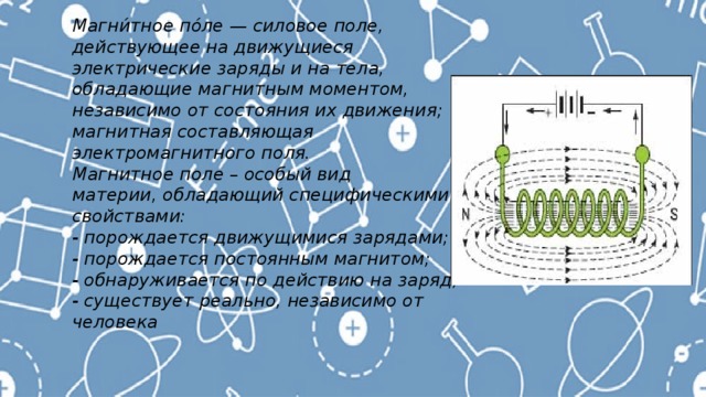 Магнитное поле силовое поле действующее. Магнитное поле силовое поле действующее