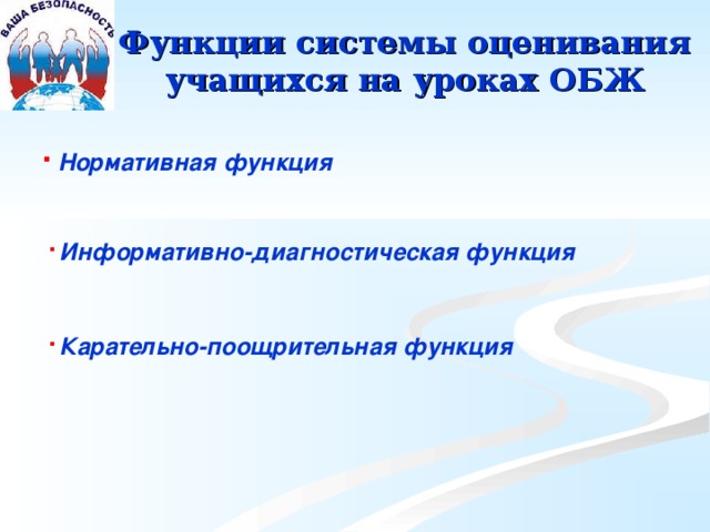 Что относится к итоговым типам проверки знаний по обж