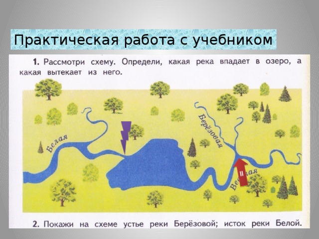 = Практическая работа с учебником 