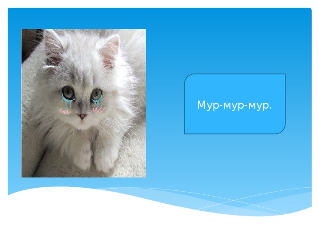 Мур-мур-мур. 