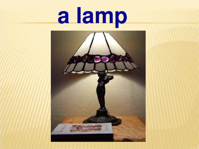 a lamp 