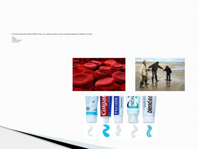       Сондай-ақ күнделікті өмірден Ньютондық емес сұйықтықтарды мына заттардың құрамынан байқауға болады:   -қан  -батпақ  -сусымалы құм  -тіс пастасы   