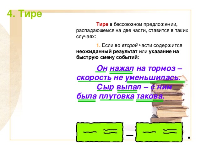 Предложение 2 содержит описание. Быстрая смена событий тире. Быстрая смена событий тире примеры. Во втором предложении. Тире в бессоюзном предложении резкая смена событий.