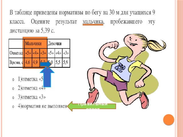 Правильный ответ 