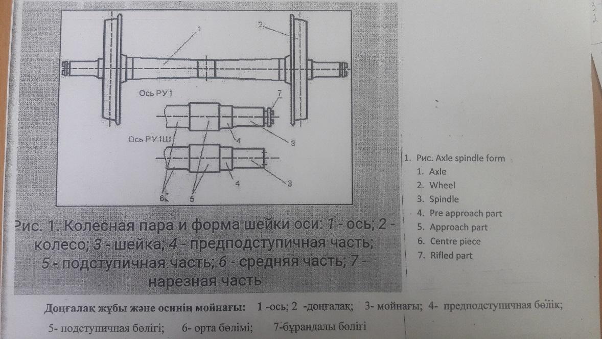 Части оси. Колесная пара шейка оси. Шейки осей колесных пар. Колесная пара и форма шейки оси. Предподступичные части оси колесной пары служат для.