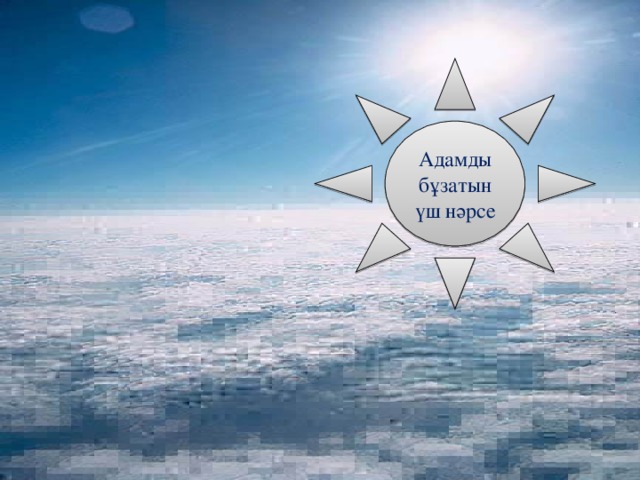 Адамды бұзатын үш нәрсе 