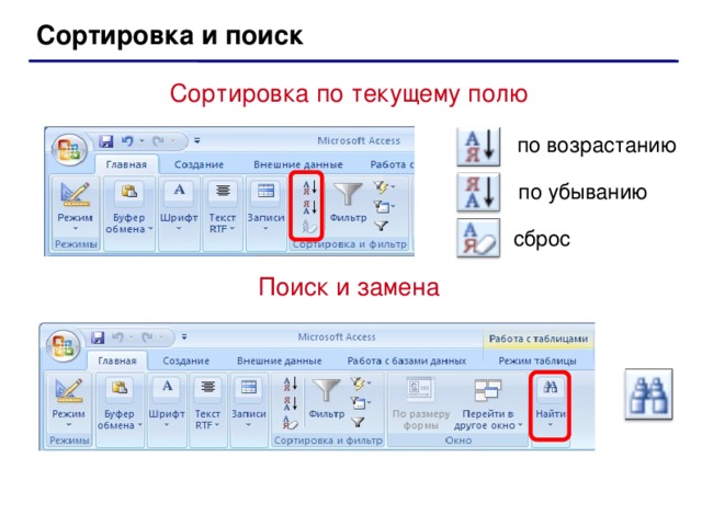 Сортировка по возрастанию сортировка по убыванию. Access сортировка и поиск. что значит сортировка по убыванию. окно сортировки. сортировки полям по возрастанию и убыванию.